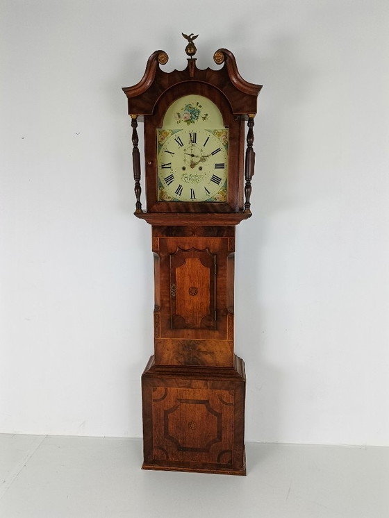 Image 1 of WM House Wetterby antique clock, 1780