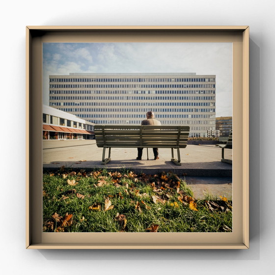 1x Man an the modernist, 1965 Scandinavian design fine art – Photography, Paper (photo 5 of 5)