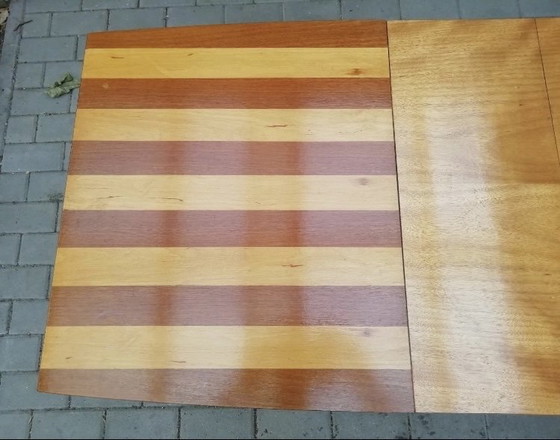 Image 1 of Table 60s, Midcentury, real wood, two-tone and extendable