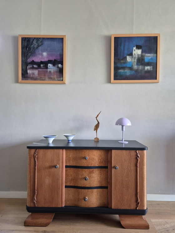 Credenza vintage Art Déco | Legno di noce | Anni '30 – Credenze, Wood (photo 2 of 7)