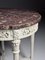 Tavolino da caffè Gueridon con piano in marmo rosso, XIX secolo – Libri d'arte, Marble (photo 10 of 21)
