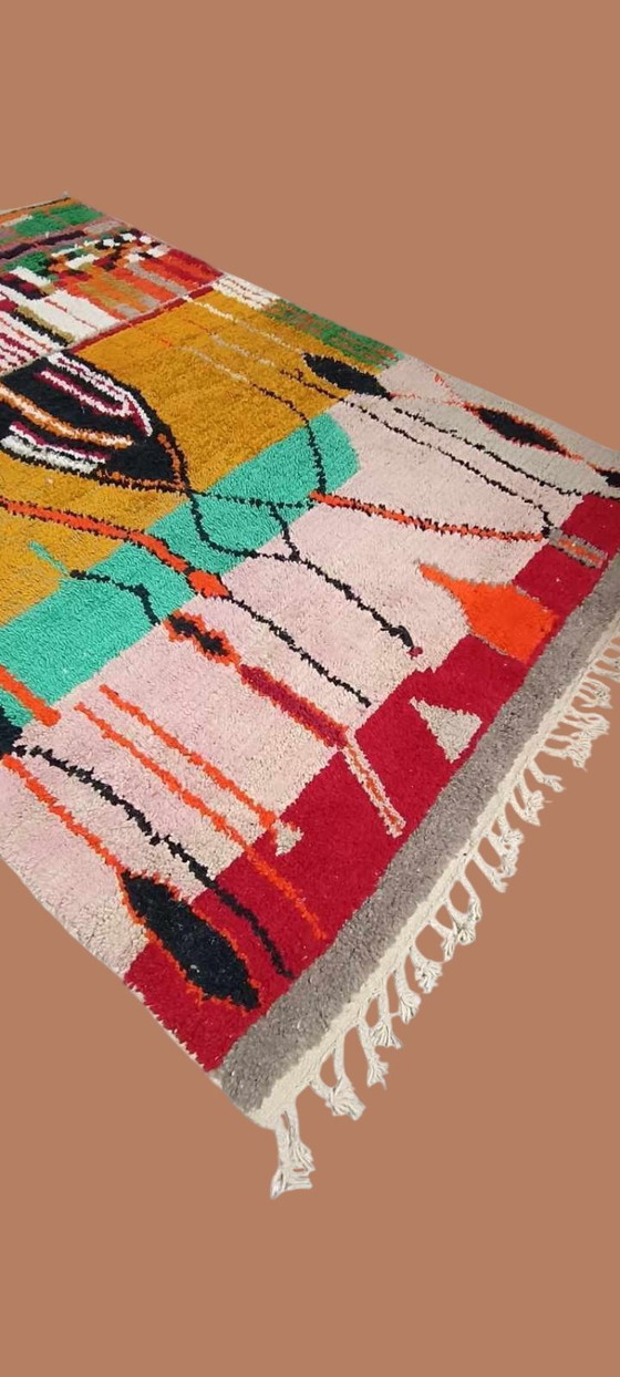 Image 1 of Berber carpet rug new wool moroccan Carpet - 298 x 192 cm 300 x 200 m Type B10.2