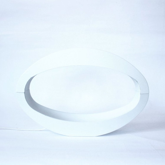 Image 1 of Vintage "Berio" Witte Lamp - Massief België