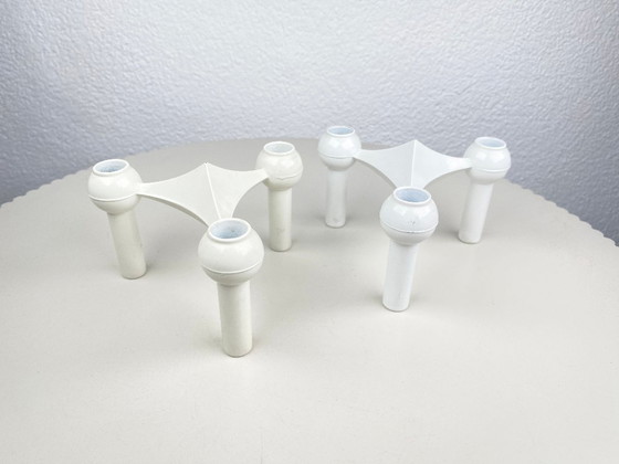 Image 1 of 2 candelabros modulares blancos Stoff Nagel