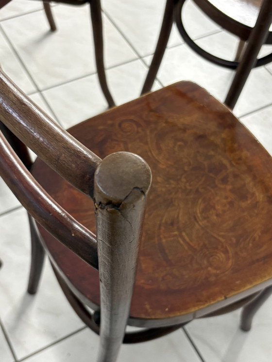 Image 1 of 6x Luterma Art Niveau antike Stühle