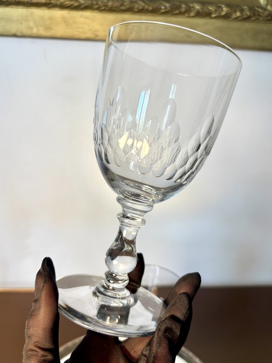 Image 1 of 2 copas de agua Baccarat m.Richelieu 