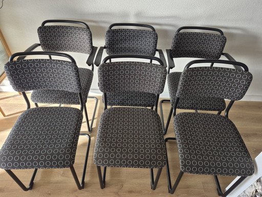 Gispen 101XL and 201XL black frame