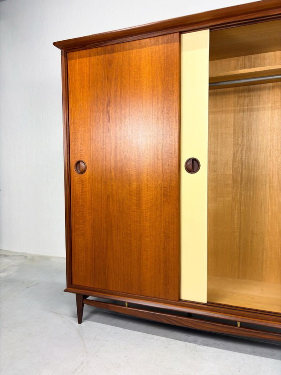 Image 1 of Vintage Kastrup Wardrobe by Louis van Teeffelen for Wébé