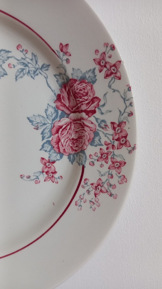 Image 1 of "Thalia" - 6 platos llanos de piedra de hierro de Saint-Amand