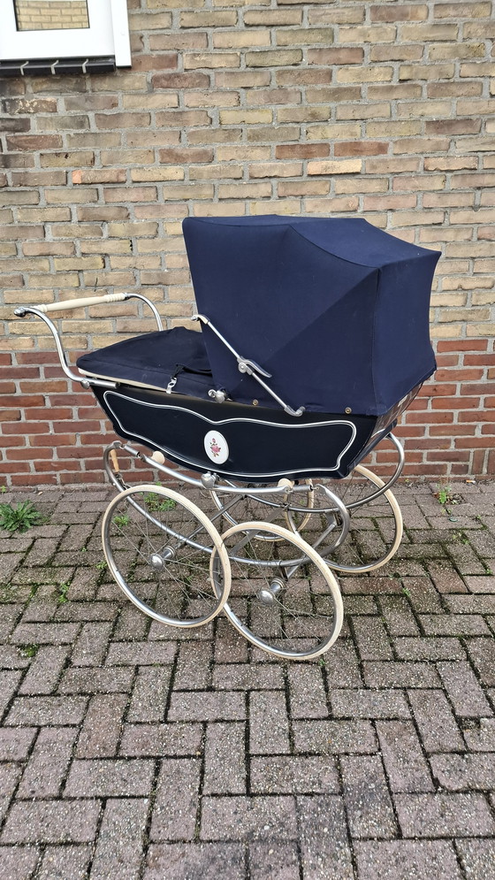Image 1 of Vintage High Life Stroller | Dark Blue | 1960s Style