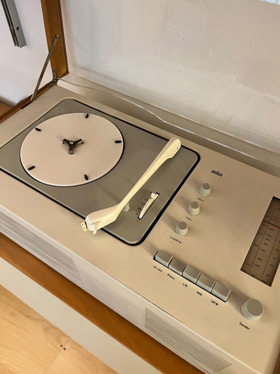 Image 1 of Tourne-disque Braun SK5 design Dieter Rams & Hans Gugelot “Snow White Coffin” Vintage 1960