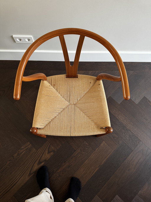 Carl hansen wisbone chair noten 