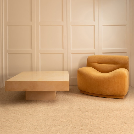 Image 1 of Pair of Wavy Armchairs - Italy 1970s