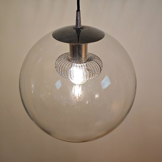 Lampada a sospensione vintage Peill & Putzler in vetro – Lampade a sospensione (photo 3 of 7)