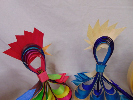 Image 1 of Grilles décoratives, faites à la main (bois de placage)