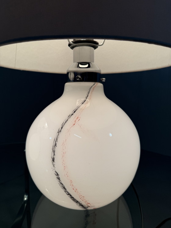 Image 1 of Peill & Putzler Large Glass Table Lamps 1970's