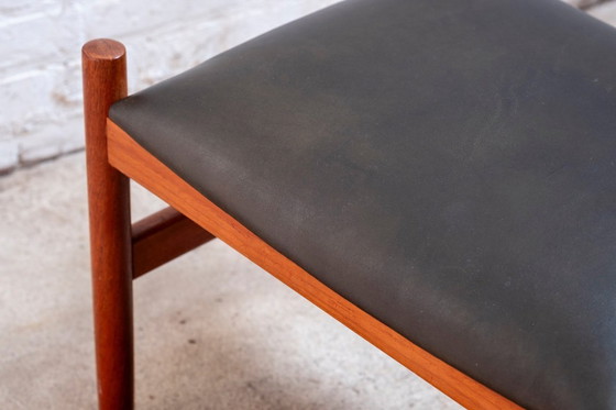 Image 1 of Hugo Frandsen Ottoman van Spøttrup, Denemarken uit de jaren 60