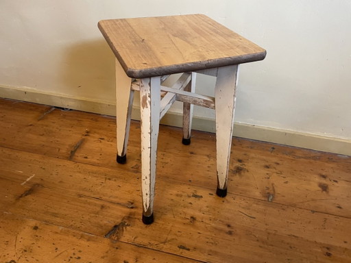 Vintage Stool Bench French