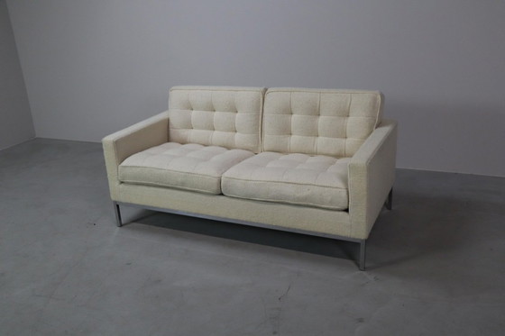 Image 1 of Florence Knoll Zweisitzer-Sofa
