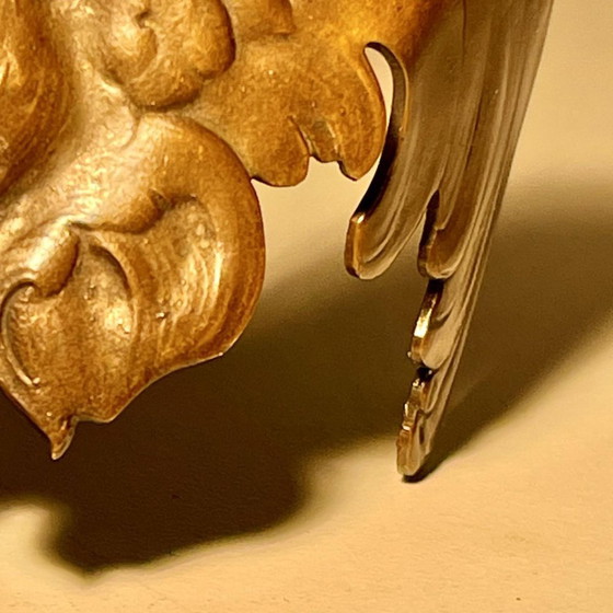 Bracciale Art Nouveau Gufo con Ali Spiegate Bronzo con Patina di Rame – Oggetti decorativi, Bronze, Copper (photo 5 of 10)