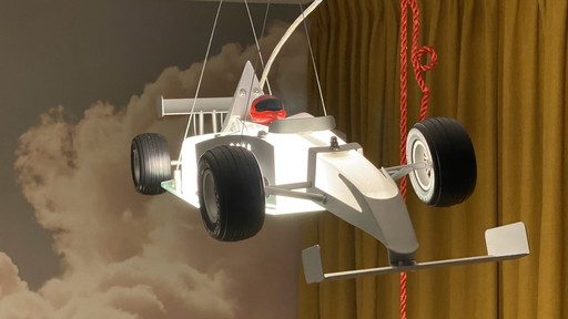 Lamp Formula 1 car