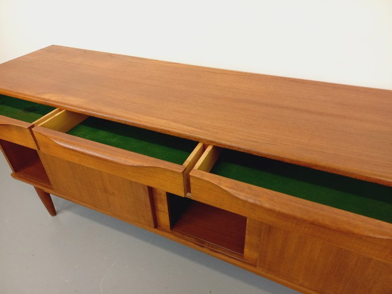 Image 1 of Scandinavian teak sideboard from the 60s by Danish designer Johannes Andersen for Samcom