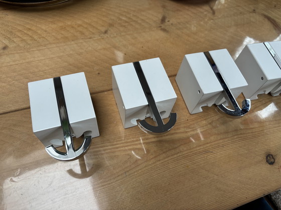 Image 1 of 5 x Pieper Concept Wandhaken, Kleiderhaken, Ancora weiße Garderobe