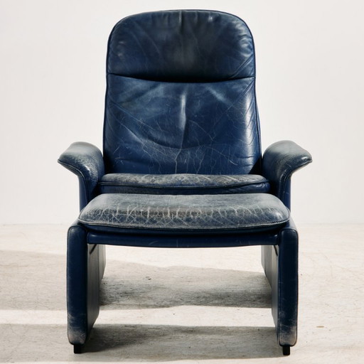 MK11763 DS 50 Sillón y otomana de cuero de De Sede, juego de 2 – fauteuils, Leather (photo 2 of 8)
