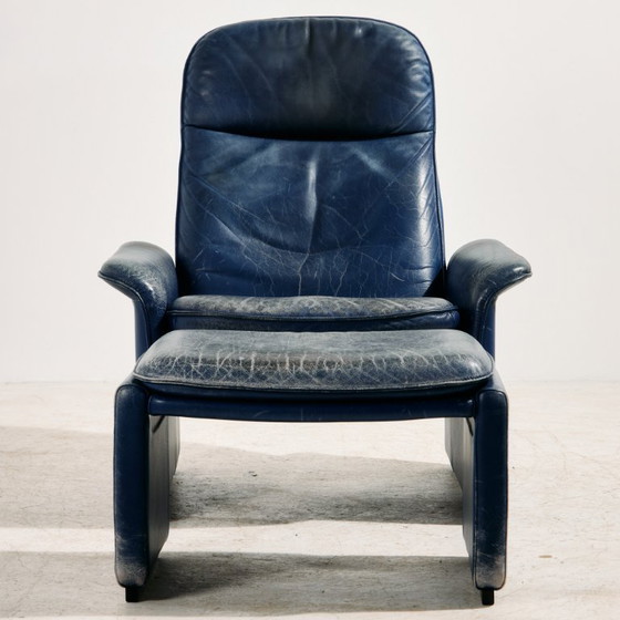 MK11763 DS 50 Sillón y otomana de cuero de De Sede, juego de 2 – Sillones, Leather (photo 2 of 8)