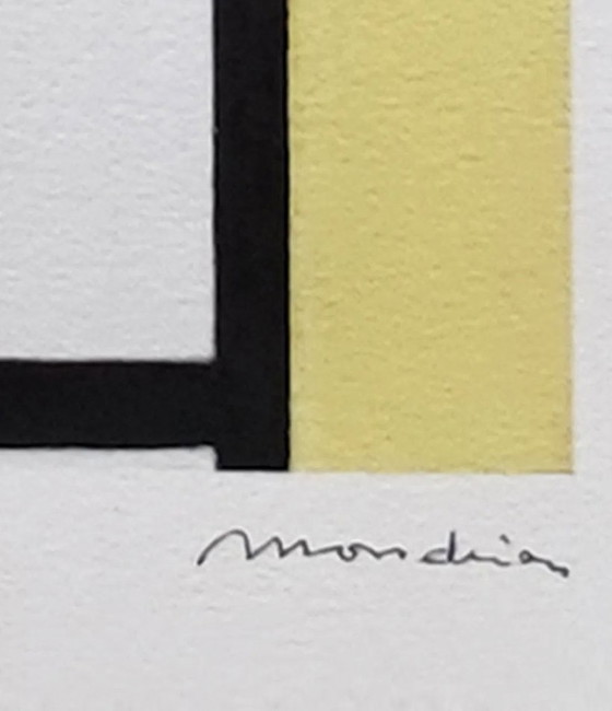 Image 1 of Lithographie Mondrian 38/200