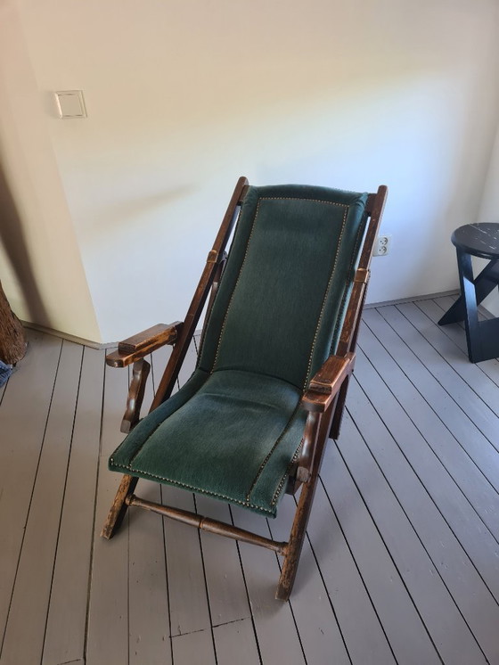 Image 1 of Silla antigua de sentado a reclinado