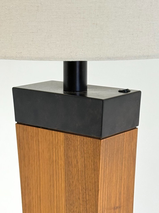 Italiaanse Mid Century Vloerlamp Van Teakhout – Vloerlampen, Wood, Metal (photo 18 of 23)