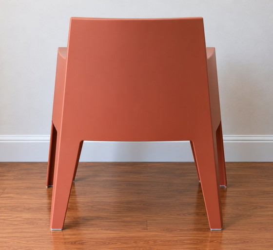 Set di 6 Sedie Driade TOY – Philippe Starck – Terracotta – Sedie da pranzo, Plastic (photo 4 of 5)