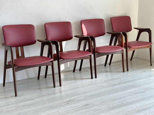 4x FT14 Fauteuils by Cees Braakman