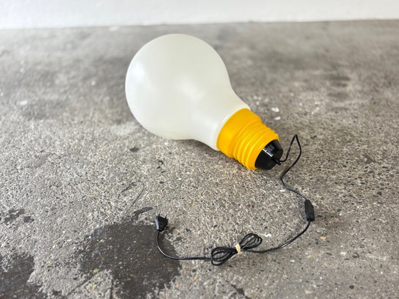 Bulb Bulb Lamp Designed by Ingo Maurer for M Design, Germany 1980ies – Table lamps, Metal, Plastic (photo 2 of 12)