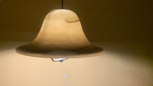 Vintage Dijkstra Space Age Acrylglas hanglamp 
