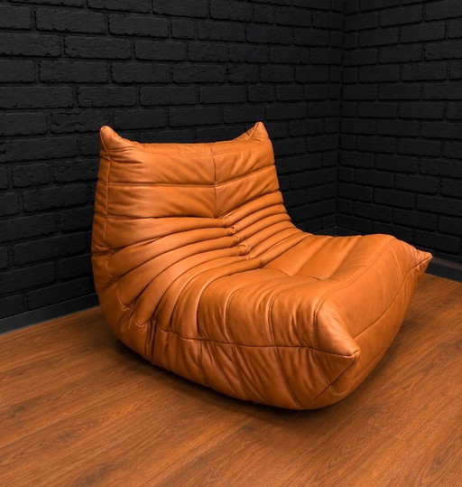 Togo fauteuil met één zitplaats, ontworpen door Michel Ducaroy