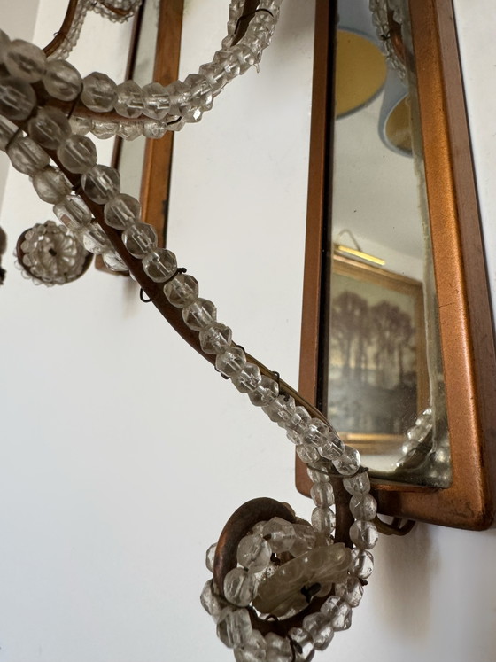 Image 1 of Vintage shabby chic wall sconces