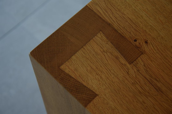 Image 1 of Tavolo da pranzo in legno di quercia