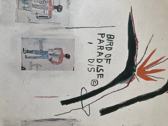 Image 1 of Jean Michel-Basquiat (1960-1988), Bird of Paradise, 1985, Copyright Estate of Jean-Michel Basquiat, Licencia de Artestar NY