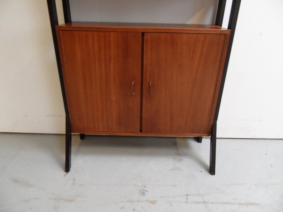 Image 1 of Mid Century wandmeubel