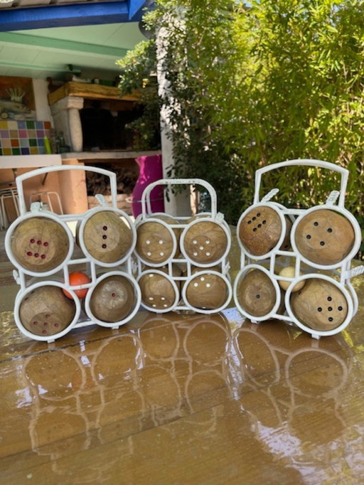 Vintage 1960s Toy: Three Sets of Balls, 60s Collection, No Tinplate, Automaton