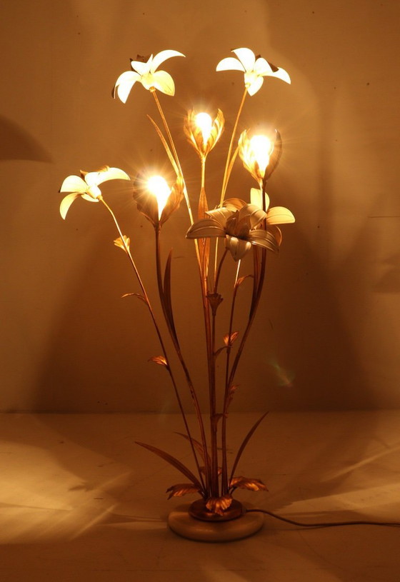 Image 1 of Hans Kögl, staande lamp/vloerlamp, Hollywood Regency, jaren 1970