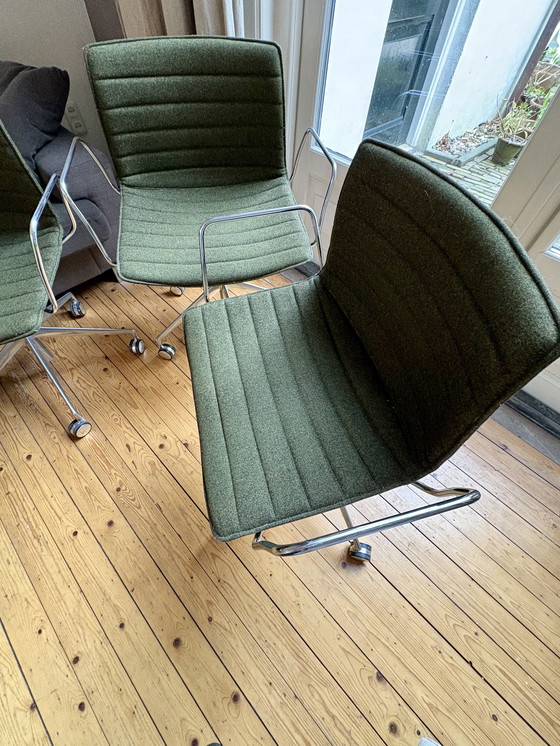 Image 1 of 6 Arper office/dining room chairs