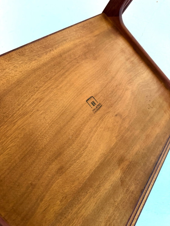 Vintage Danish teak nesting tables, B.R. Geldsted ‘60, B.R. Gelsted, Side tables, Wood, Brown (photo 8 of 9)