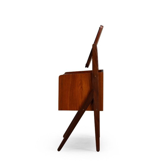 Image 1 of Deens design kaptafel in teak by AG Spejl Kobberbeskyttet, 1960s