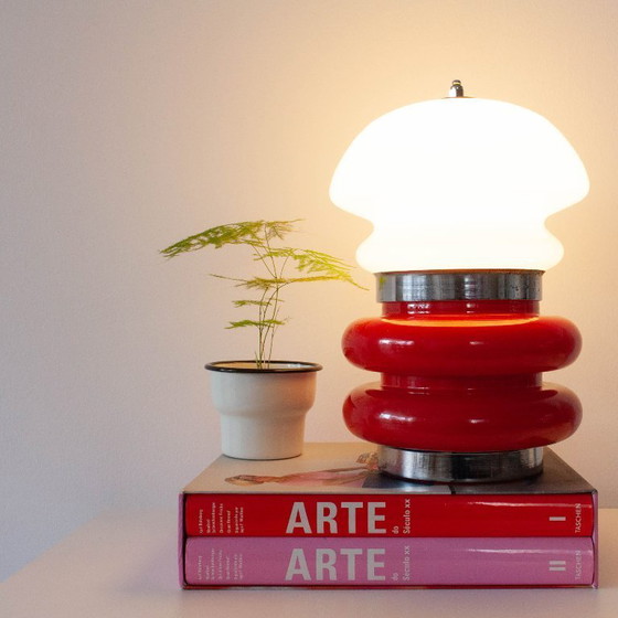 Image 1 of Table Lamp by Carlo Nason for Mazzega, 1970's