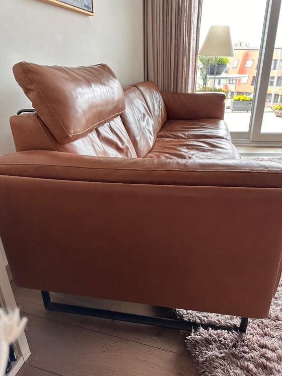 Image 1 of Cassina 3-Seater Sofa Aniline Leather Piero Lissoni