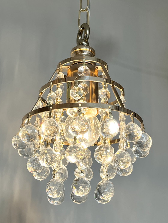 Image 1 of Lampadario a sospensione in cristallo Swarovski