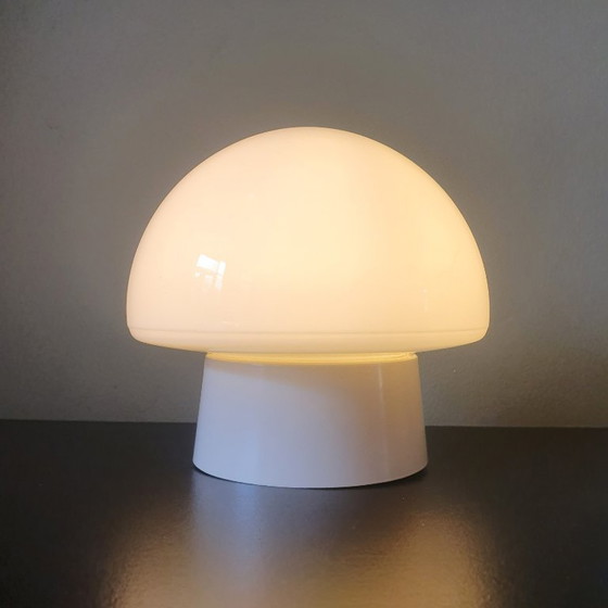 Image 1 of Vintage mushroom / champignon plafondlamp, Bauhaus stijl